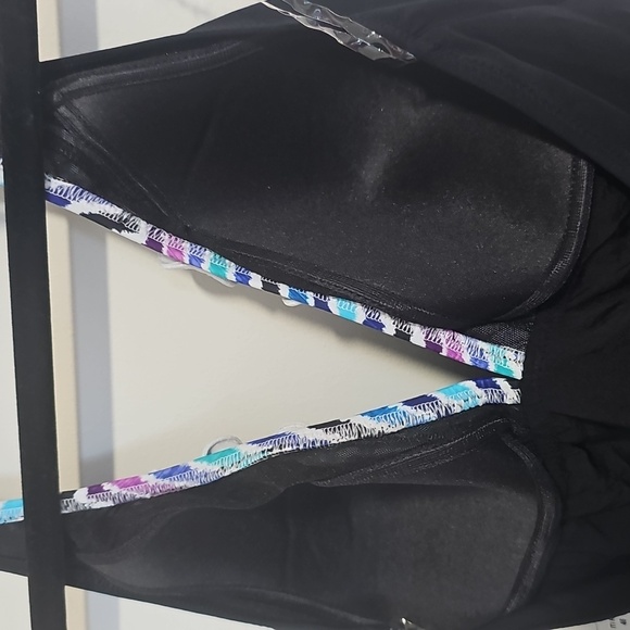 Profile by Gottex Womens Serendipity Ruffle Trim Halter Tankini Swim Top  - Picture 5 of 7